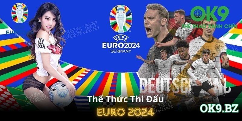 Thể thức thi đấu kỳ Euro 2024 tại Đức