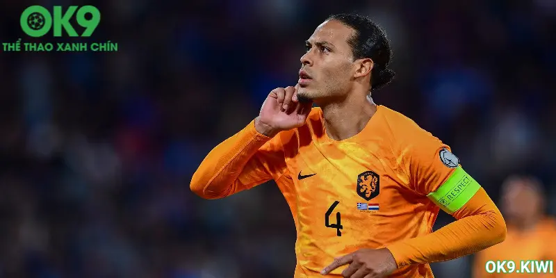 Virgil van Dijk tham dự Euro lần đầu cũng là lần cuối