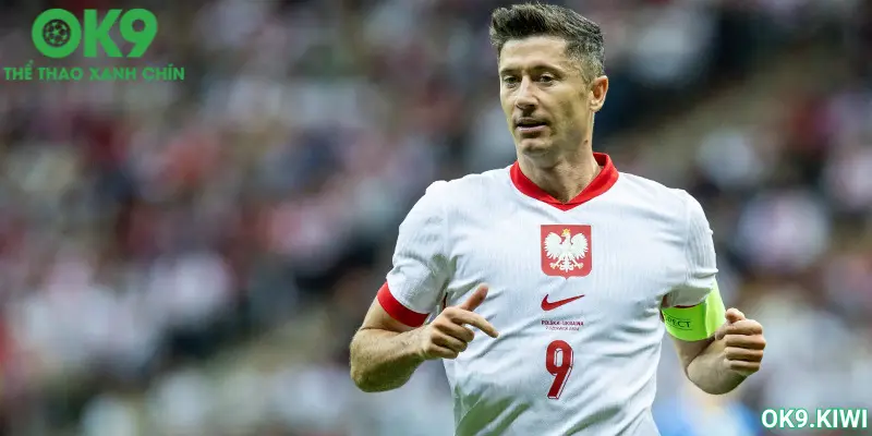 10 ngôi sao tham gia Euro kỳ cuối có tên Robert Lewandowski