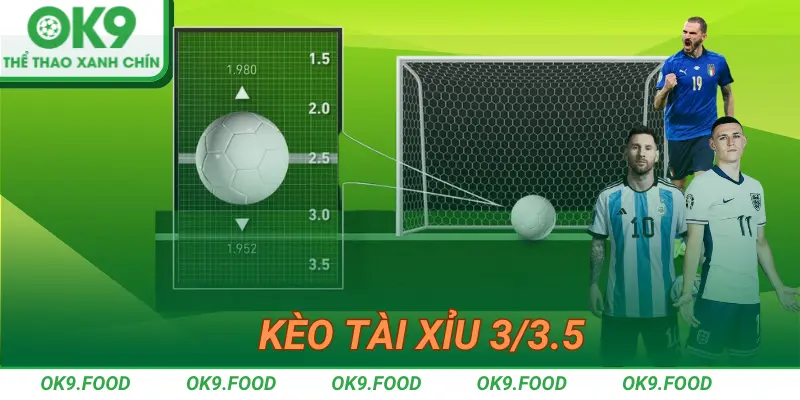 Kèo tài xỉu 3/3.35